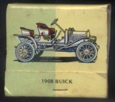 CAJA DE CERILLA  1908 BUICK  PEDIDO MINIMO 5€