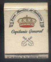 CAJA DE CERILLA  CAPITANIA GENERAL  PEDIDO MINIMO 5€