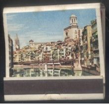 CAJA DE CERILLA  6. GERONA RIO OÑAR  PEDIDO MINIMO 5€