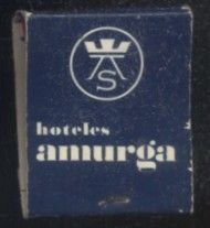CAJA DE CERILLA  HOTELES AMURGA  PEDIDO MINIMO 5€