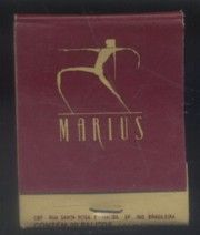 CAJA DE CERILLA  MARIUS  PEDIDO MINIMO 5€