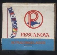 CAJA DE CERILLA  PESCANOVA  PEDIDO MINIMO 5€