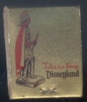 CAJA DE CERILLA  TOBACCO SHOP DISNEYLAND   PEDIDO MINIMO 5€