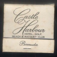 CAJA DE CERILLA  CASTLE HARBOUR HOTEL  PEDIDO MINIMO 5€