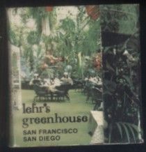 CAJA DE CERILLA  LEHR'S GREENHOUSE SAN FRANCISCO  PEDIDO MINIMO 5€