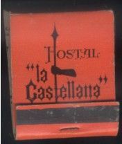 CAJA DE CERILLA  HOSTAL LA CASTELLANA  PEDIDO MINIMO 5€