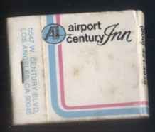CAJA DE CERILLA AIRPORT CENTURY INN  PEDIDO MINIMO 5€