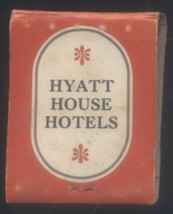 CAJA DE CERILLA HYATT HOUSE HOTELS  PEDIDO MINIMO 5€