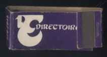 CAJA DE CERILLA DIRECTOIRE  PEDIDO MINIMO 5€