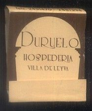CAJA DE CERILLA DURUELO - HOSPEDERIA VILLA DE LEYVA PEDIDO MINIMO 5€