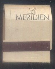 CAJA DE CERILLA  LE MERIDIEN PEDIDO MINIMO 5€