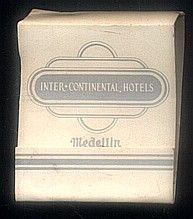 CAJA DE CERILLA  INTER-CONTINENTAL HOTELS - MEDELLIN  PEDIDO MINIMO 5€