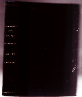 ESCELICER, COLECCIÓN TEATRO N.º 666-668. TRES NÚMEROS. LA MAMMA…