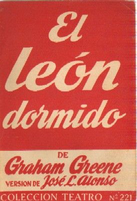 EL LEON DORMIDO COLECCIÓN TEATRO Nº 221