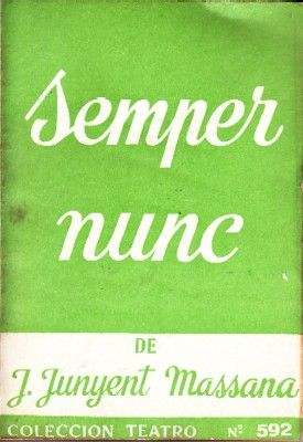 SEMPER NUNC COLECCIÓN TEATRO N.º 592