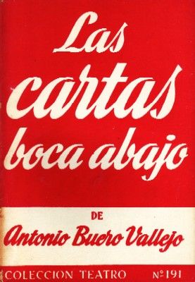 LAS CARTAS BOCA ABAJO COLECCIÓN TEATRO N.º 191