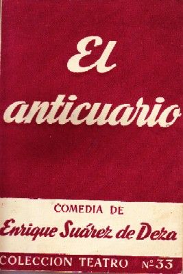 EL ANTICUARIO. COLECCIÓN TEATRO N.º 33