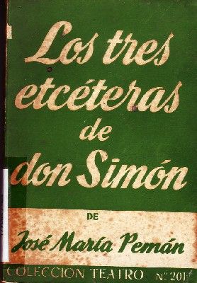 LOS TRES ETCETERAS DE DON SIMON