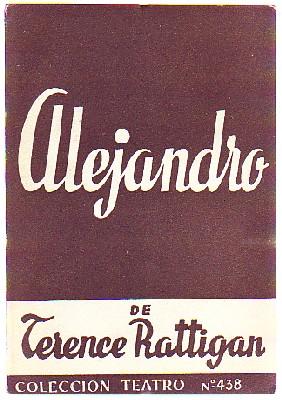 ALEJANDRO.  COLECCIÓN TEATRO N.º  438