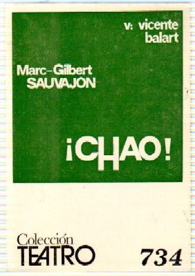 CHAO. COLECCIÓN TEATRO N.º 734