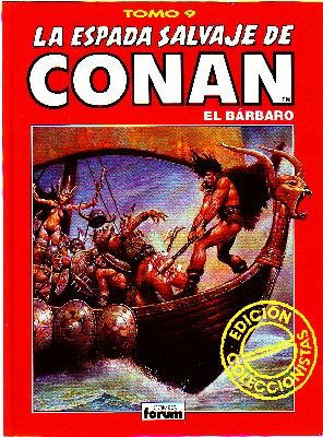 LA ESPADA SALVAJE DE CONAN EL BARBARO. EDICION COLECCIONISTAS TOMO 9