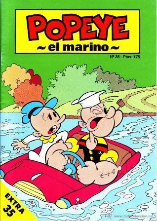 POPEYE EL MARINO. EXTRA Nº 35.