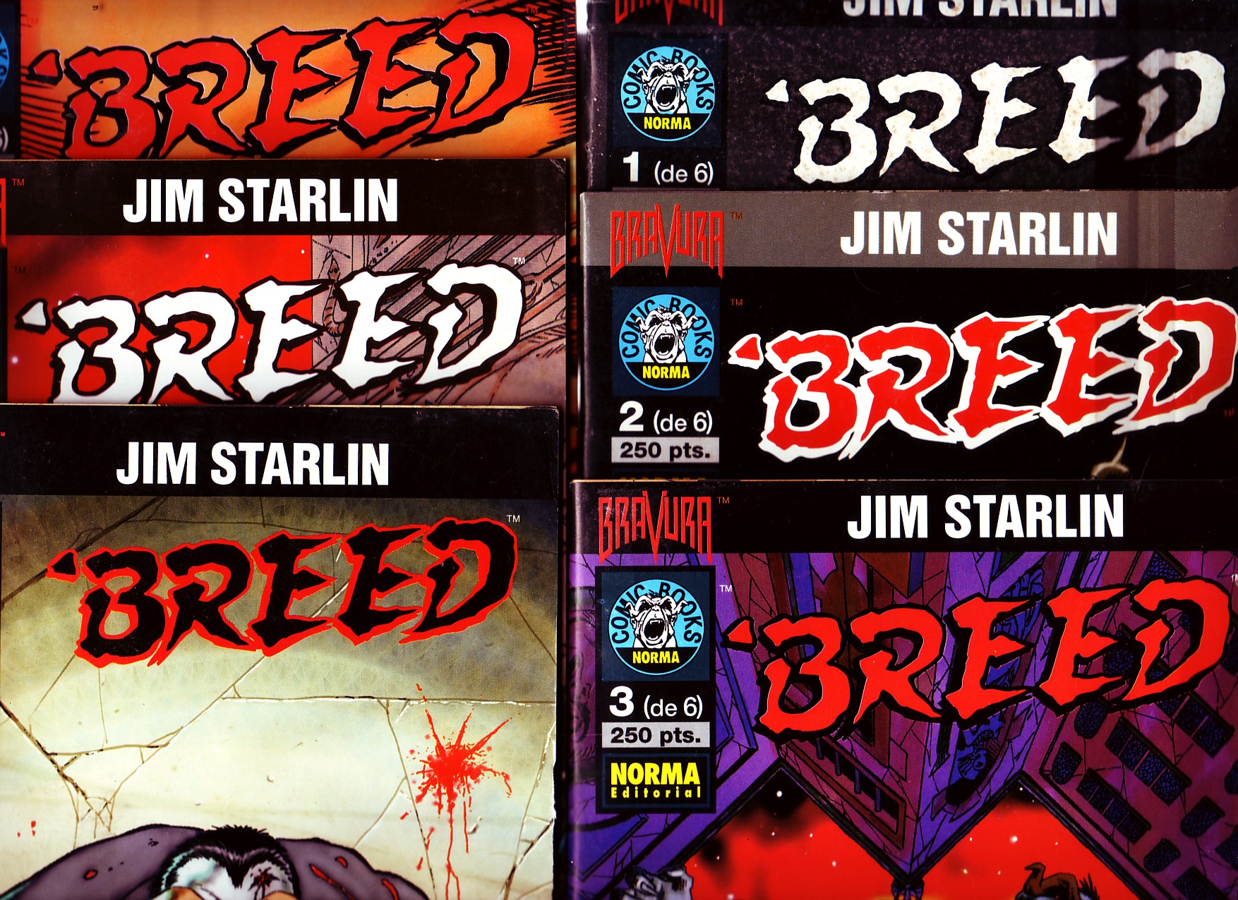 BREED VOLUMENES DEL 1 AL 6