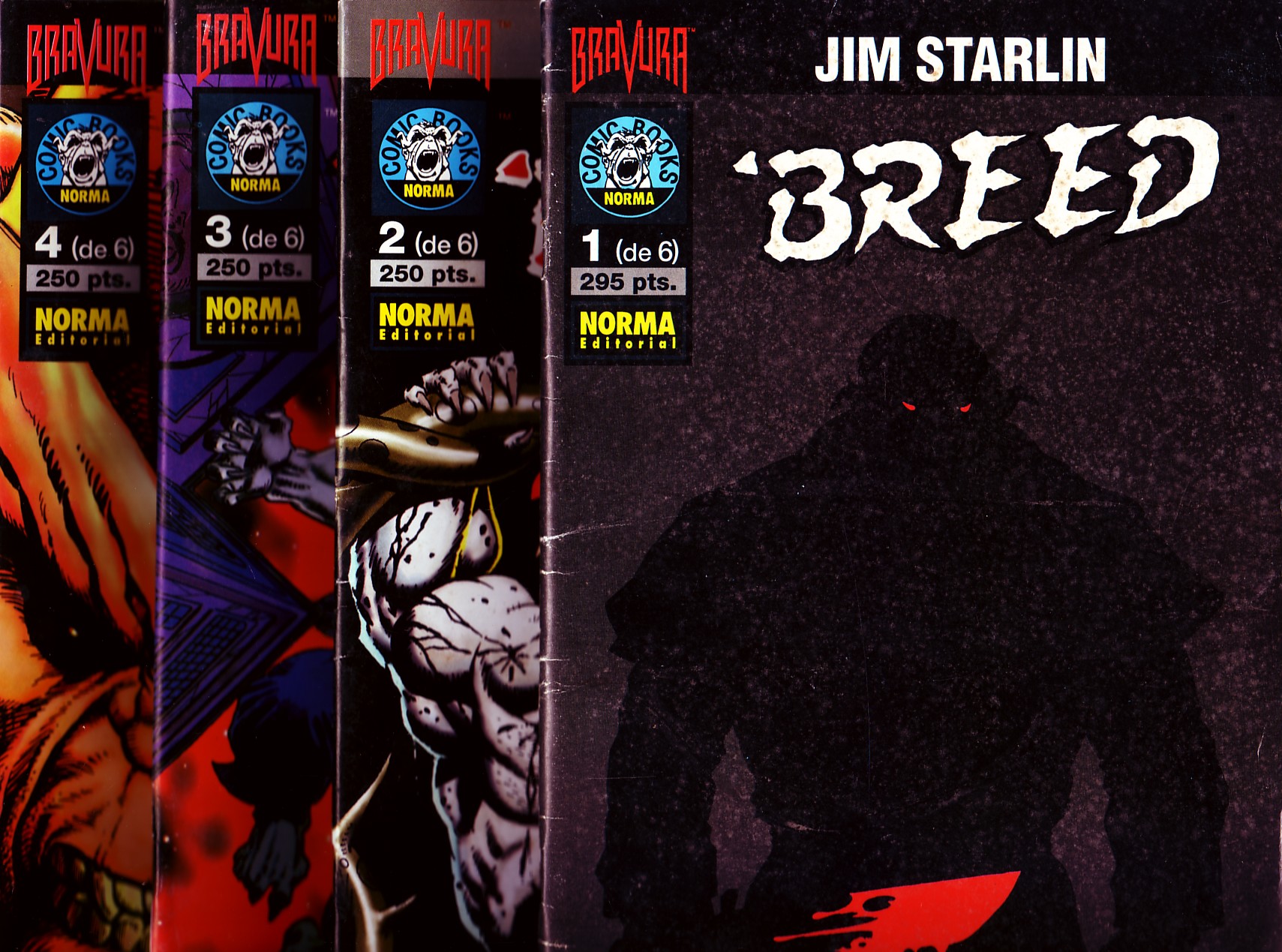BREED VOLUMENES DEL 1 AL 4