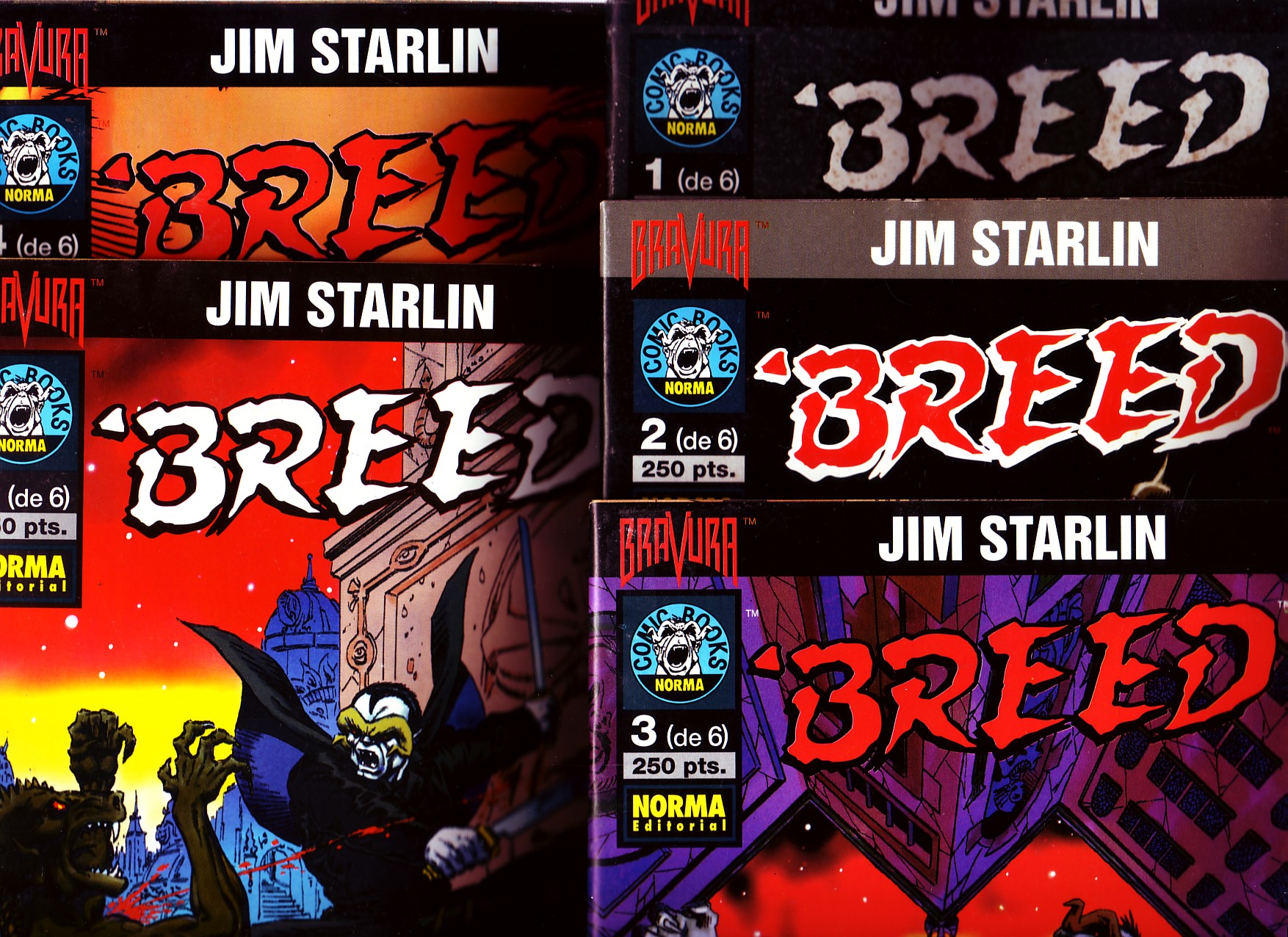 BREED VOLUMENES DEL 1 AL 5