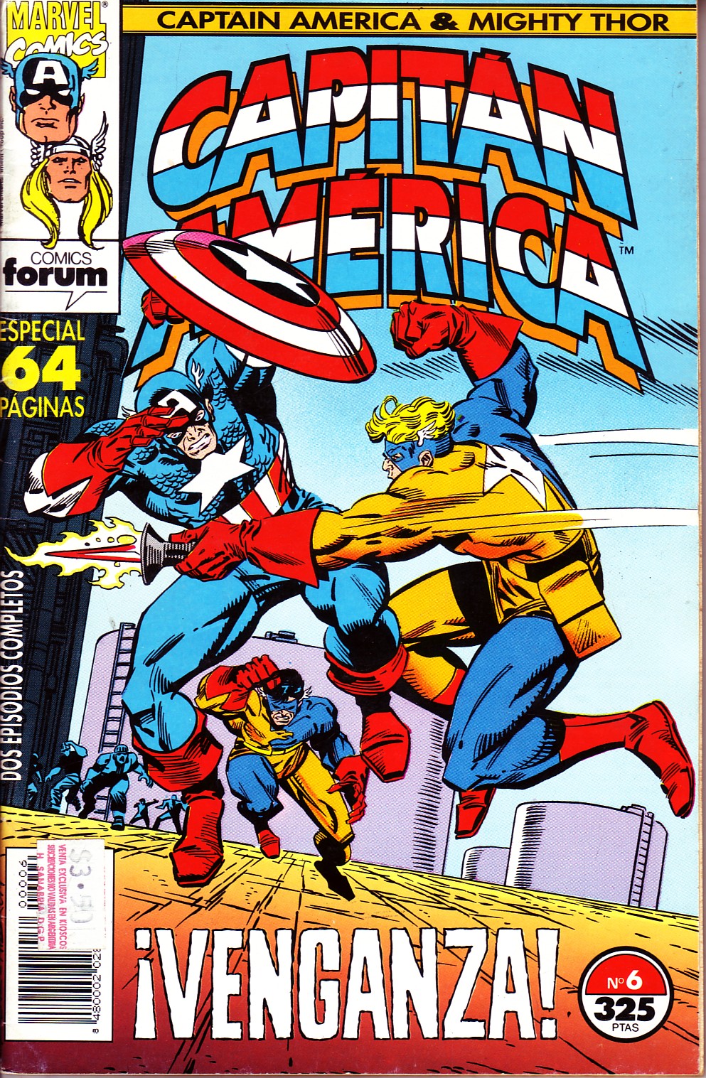 CAPITAN AMERICA VENGANZA Nº 6