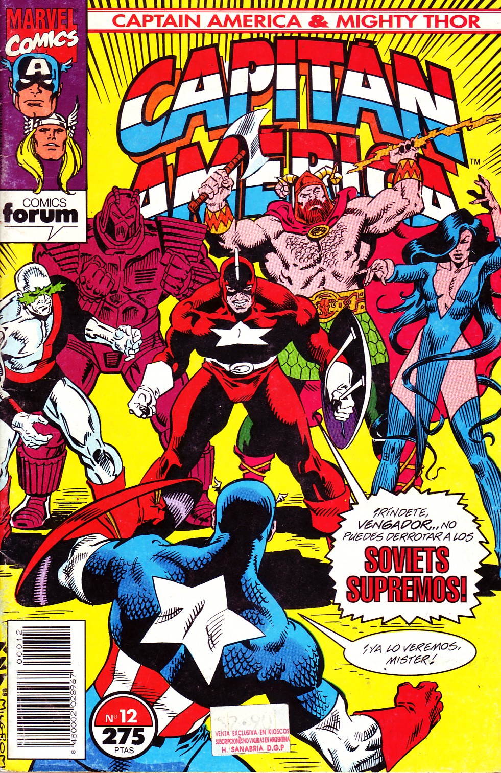 CAPITAN AMERICA Nº 12