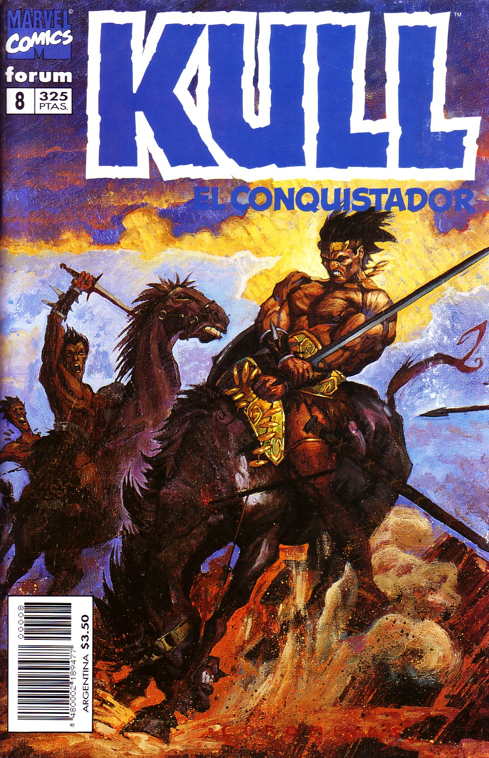 KULL EL CONQUISTADOR Nº 8