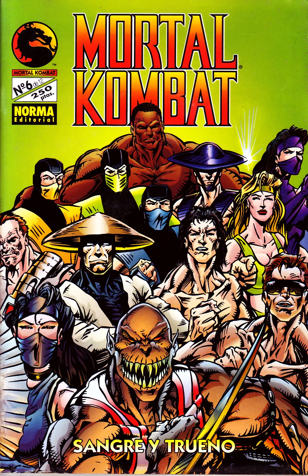 MORTAL KOMBAT SANGRE Y TRUENO Nº 6
