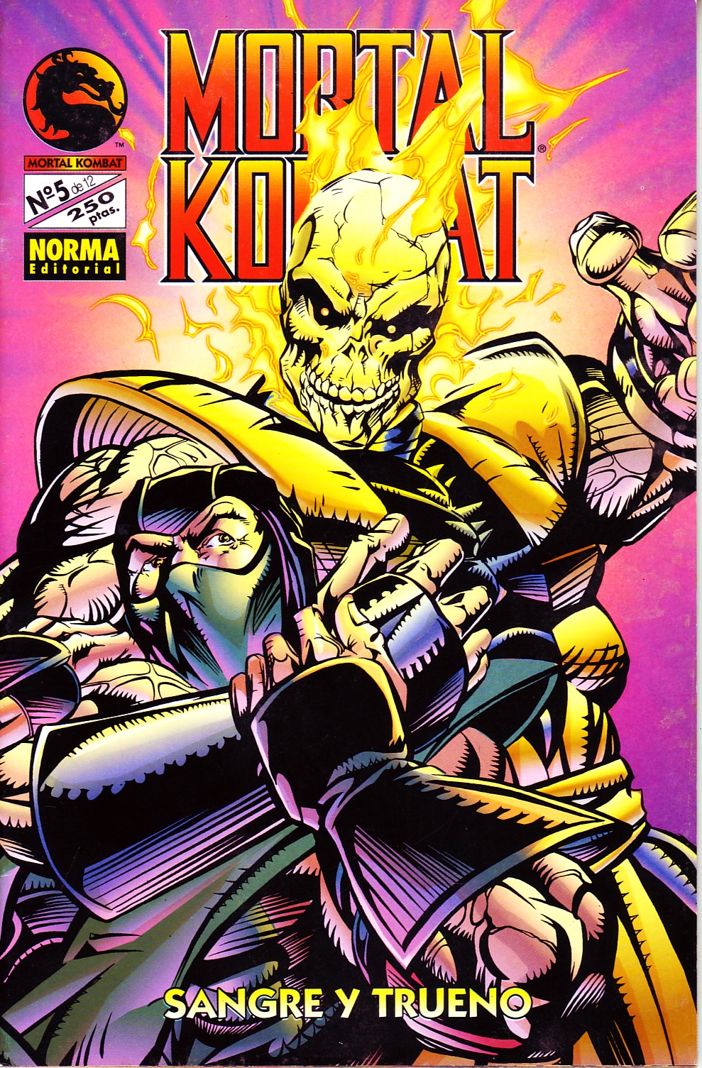 MORTAL KOMBAT SANGRE Y TRUENO Nº 5.