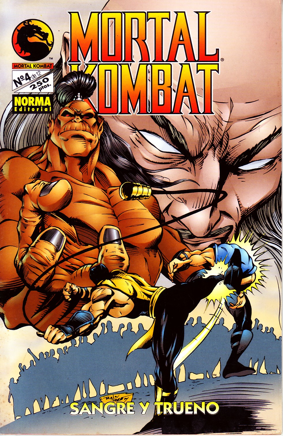 MORTAL KOMBAT SANGRE Y TRUENO Nº 4