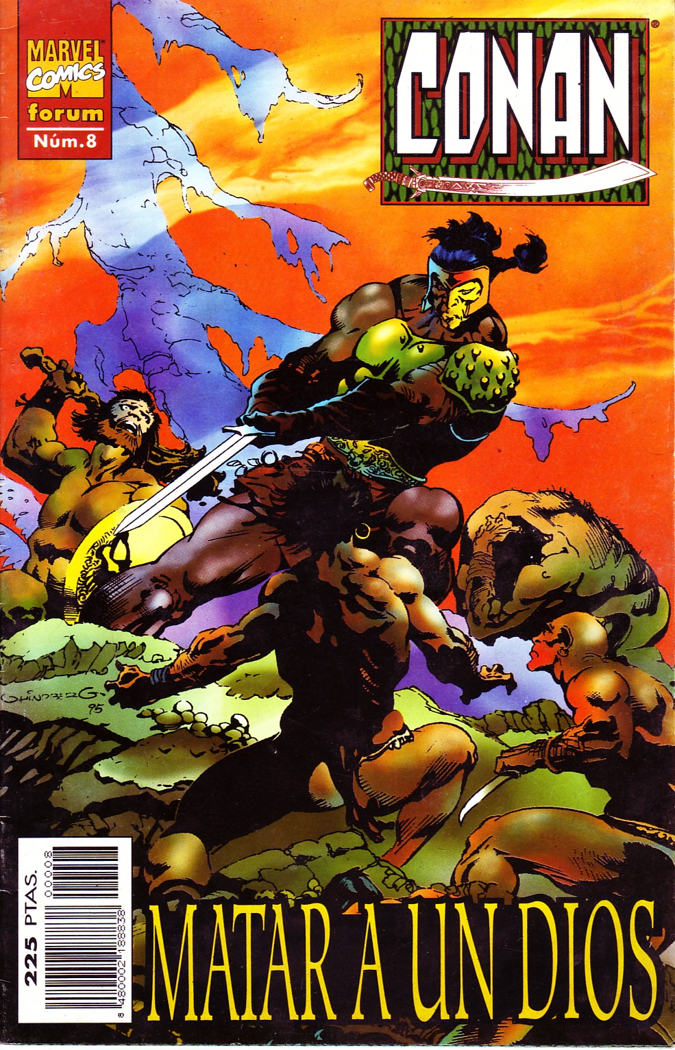 CONAN Nº 8 MATAR A UN DIOS