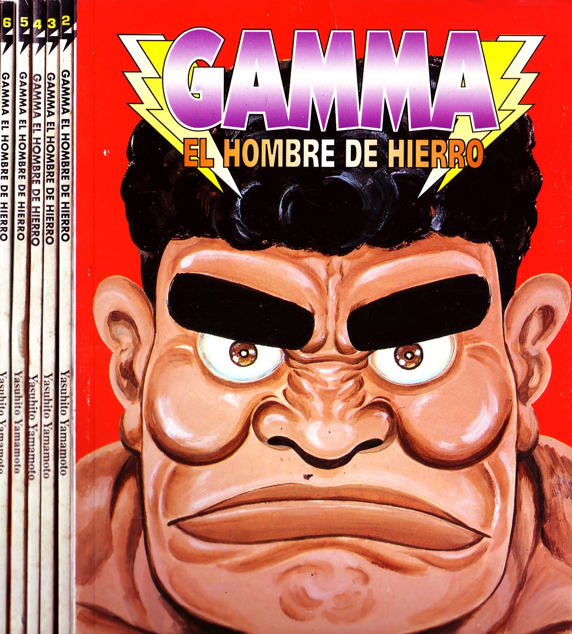 GAMMA EL HOMBRE DE HIERRO COLECCIÓN DEL 1 AL 6