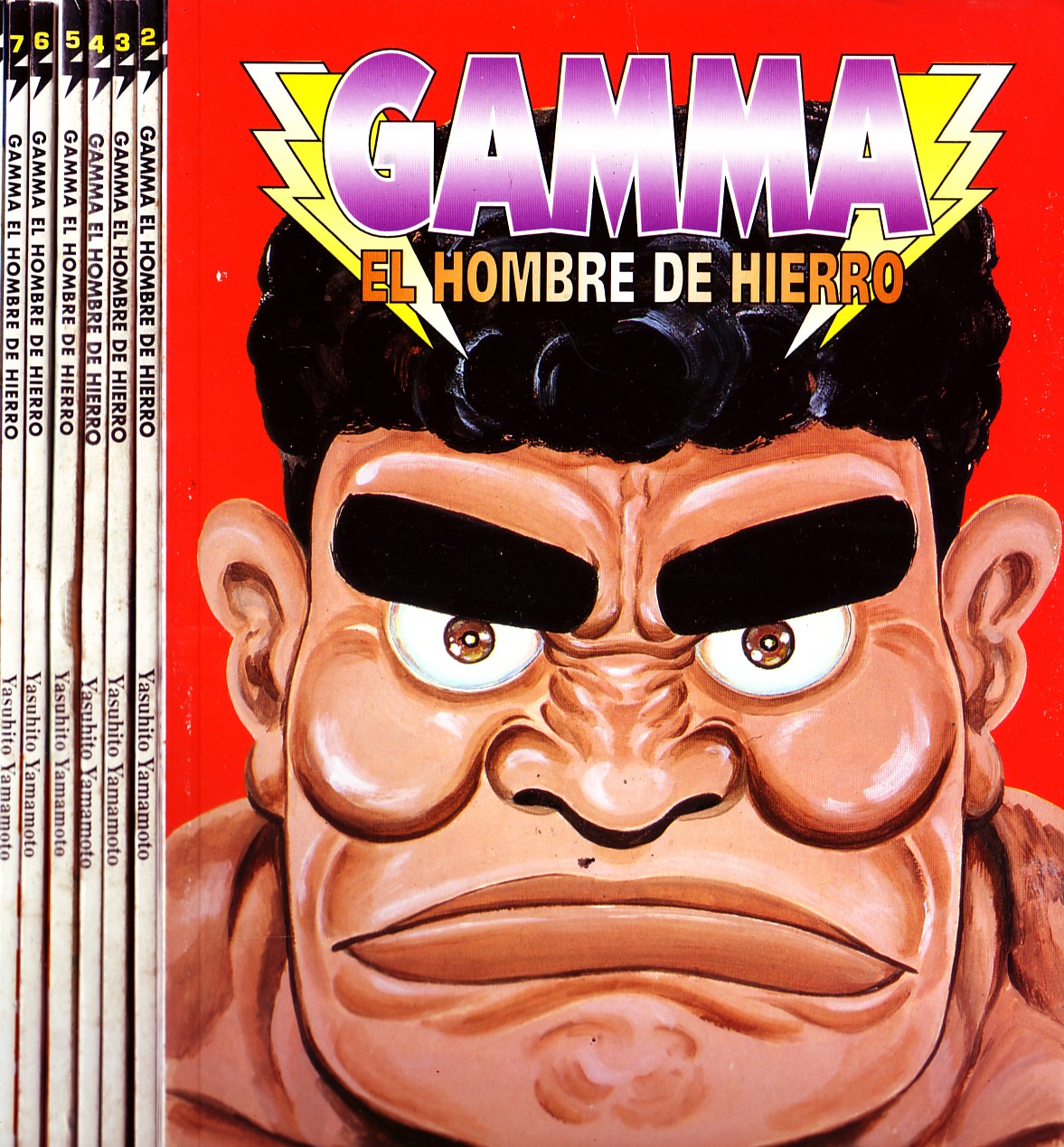 GAMMA EL HOMBRE DE HIERRO COLECCIÓN DEL 1 AL 7