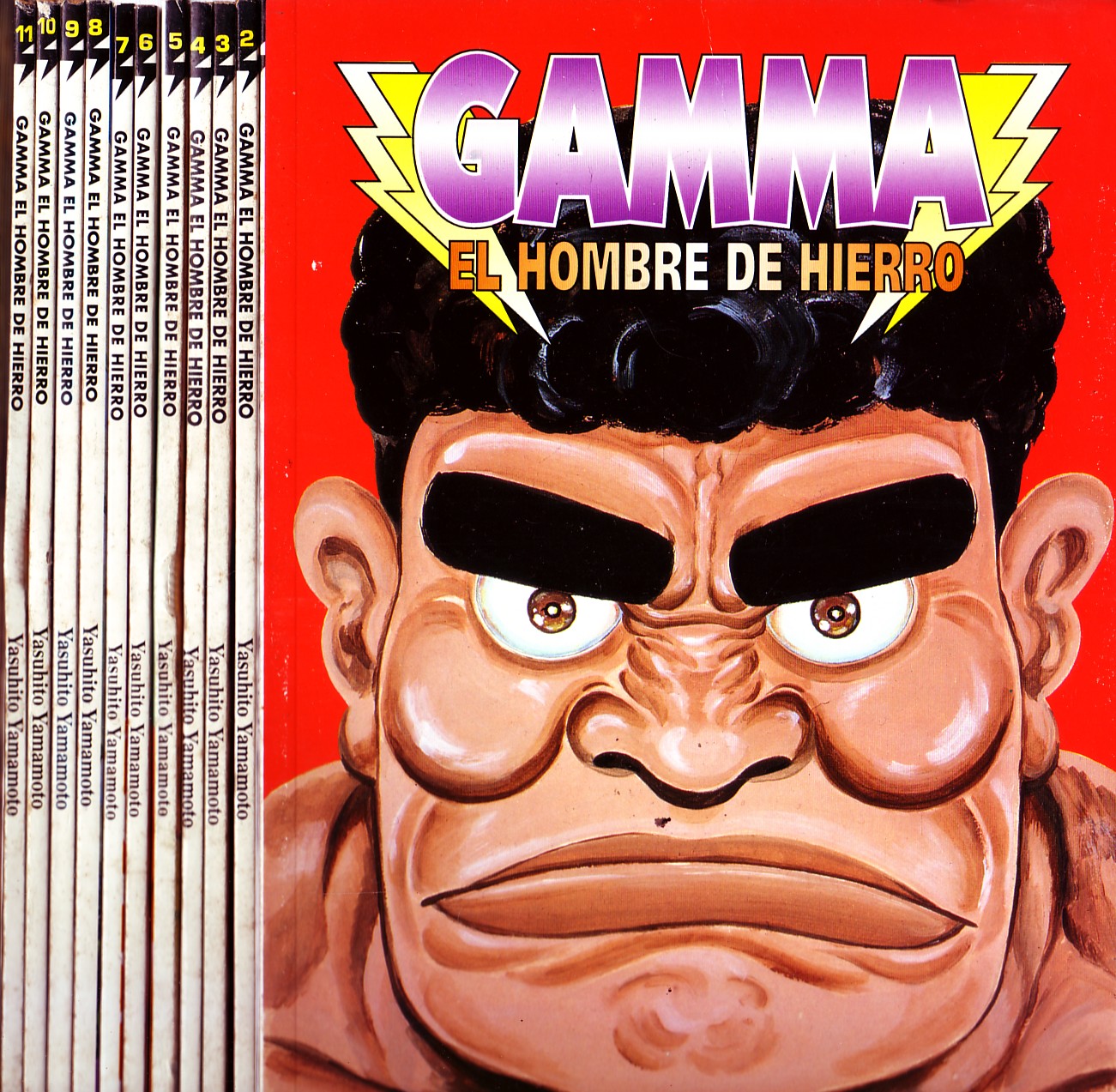 GAMMA EL HOMBRE DE HIERRO COLECCIÓN DEL 1 AL 7