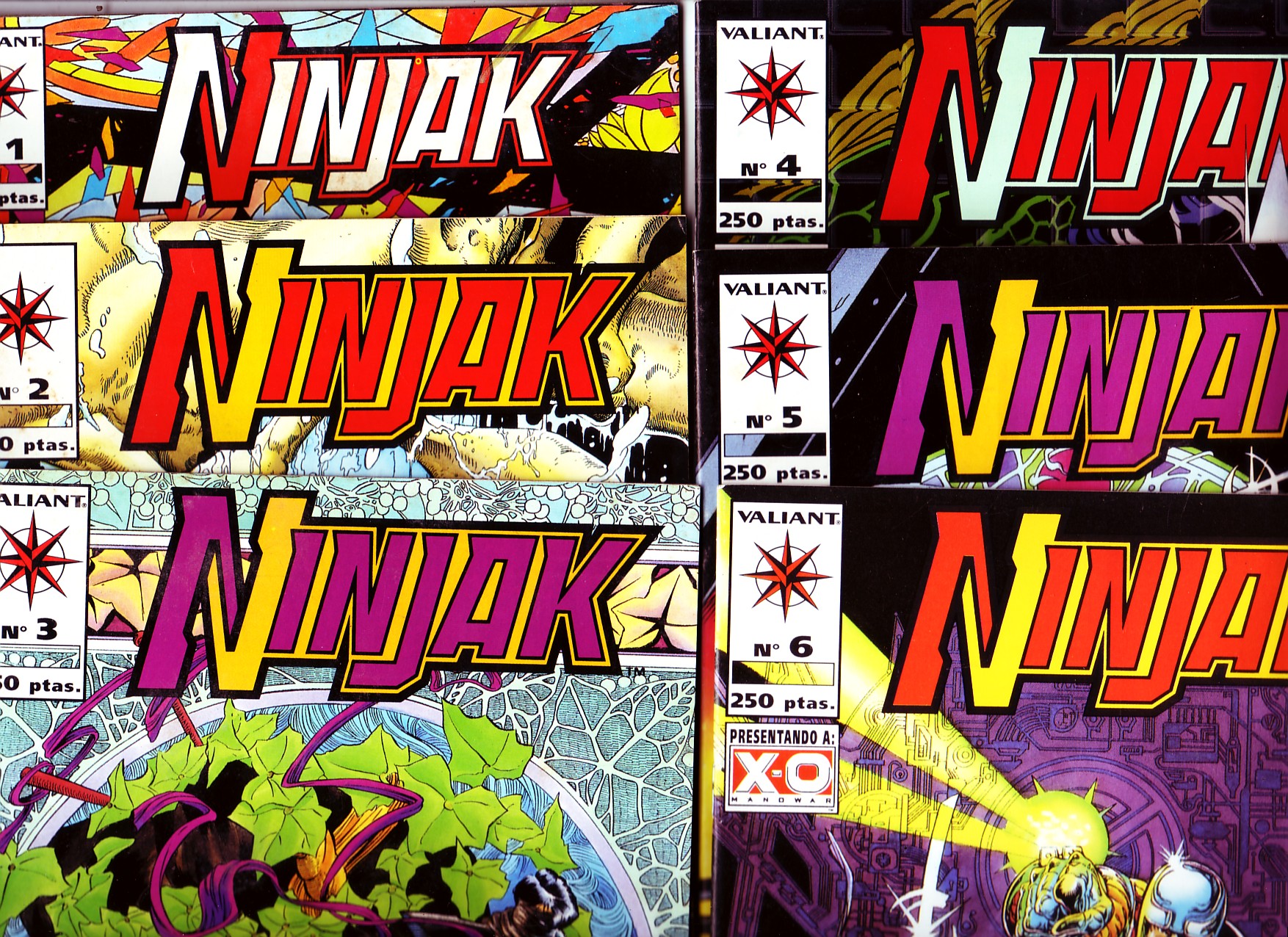 NINJAK COLECCIÓN DEL 1 AL 6