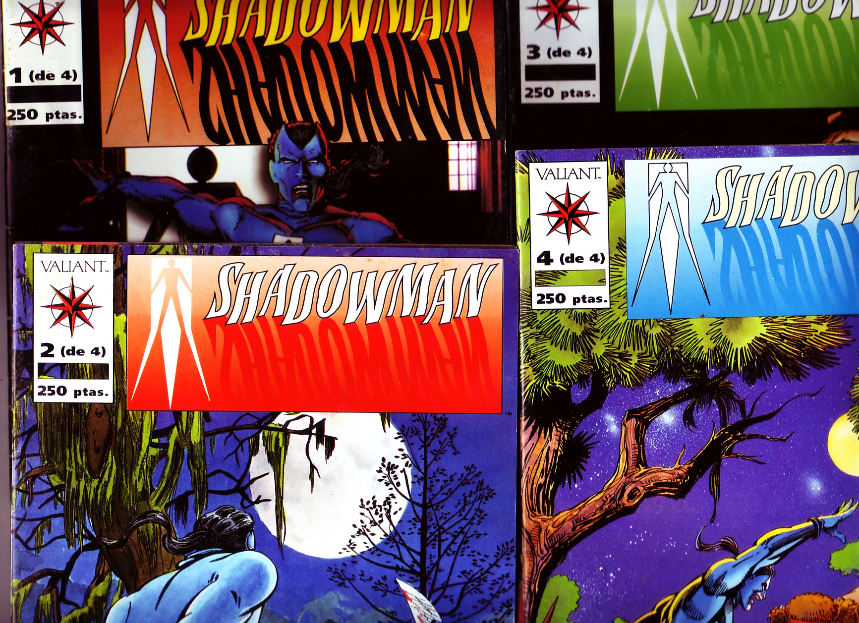 SHADOWMAN COLECCIÓN DEL 1 AL 4
