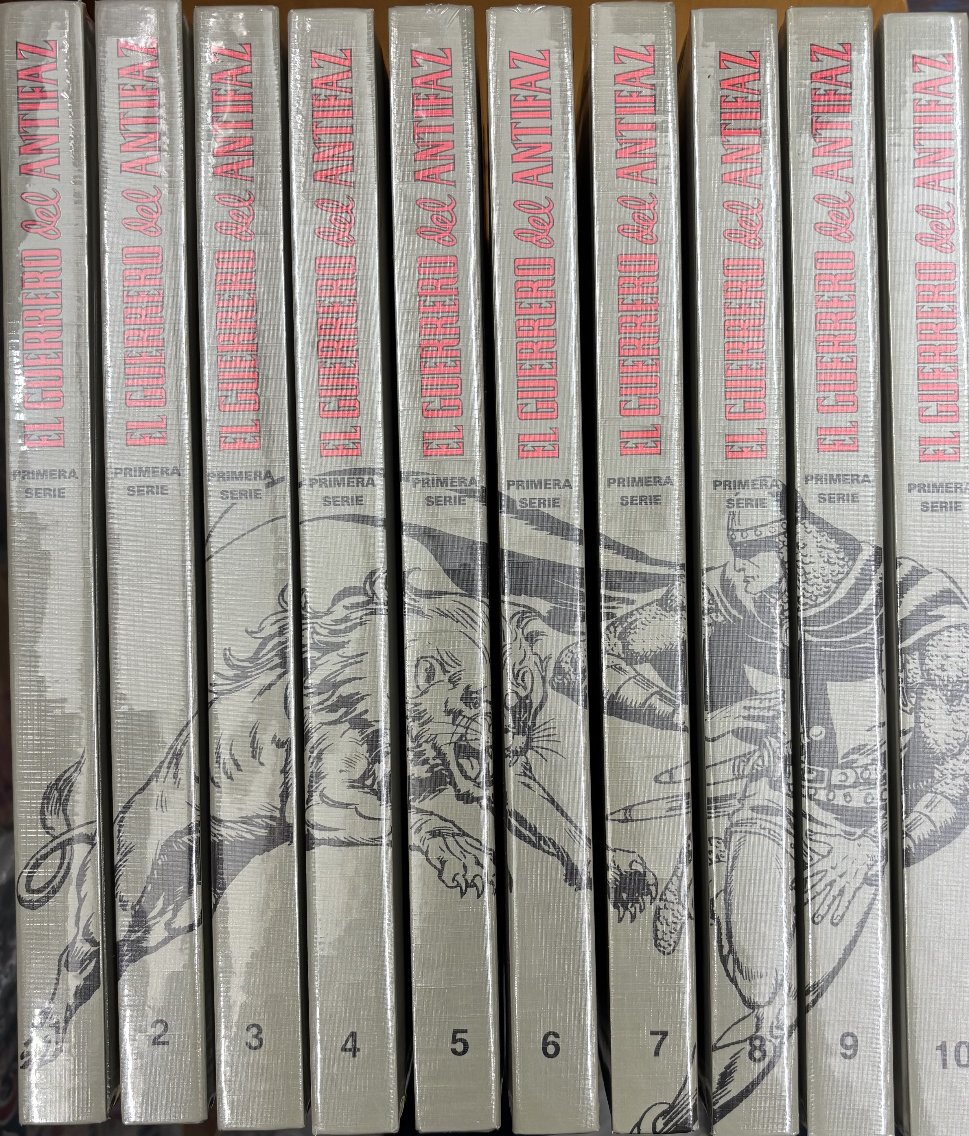 EL GUERRERO DEL ANTIFAZ 10 TOMOS 1 ª SERIE COLECCION COMPLETA
