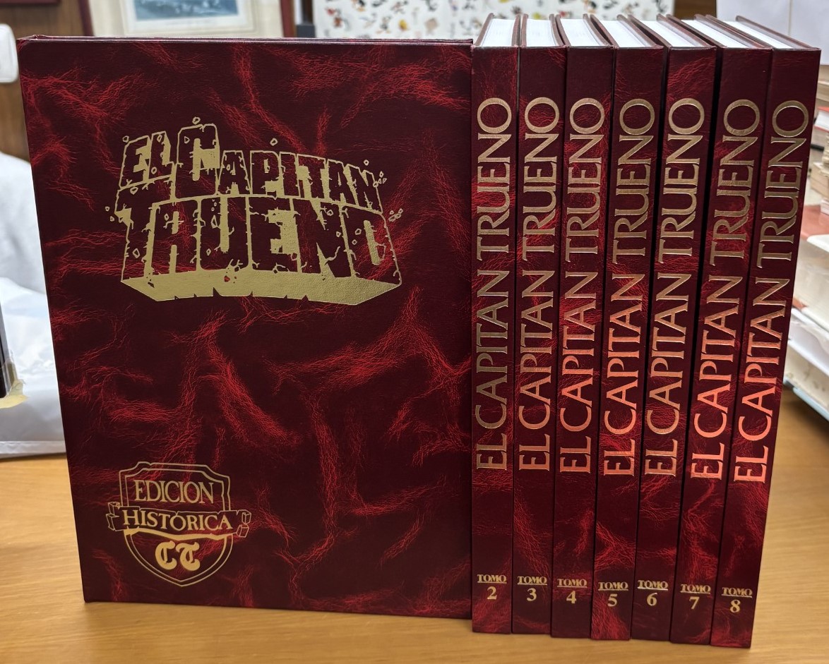 EL CAPITAN TRUENO EDICION HISTORICA, PRIMERA SERIE (8 TOMOS).