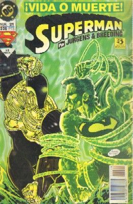 SUPERMAN DC ANUAL Nº 21 VIDA O MUERTE