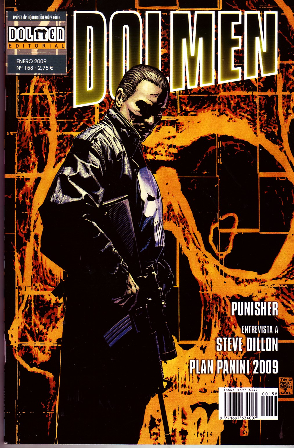 REVISTA DE INFORMACION SOBRE COMIC DOLMEN ENERO 2009 Nº 158