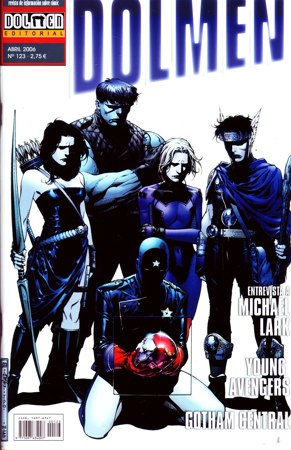 REVISTA DE INFORMACION SOBRE COMIC DOLMEN ABRIL 2006 Nº123