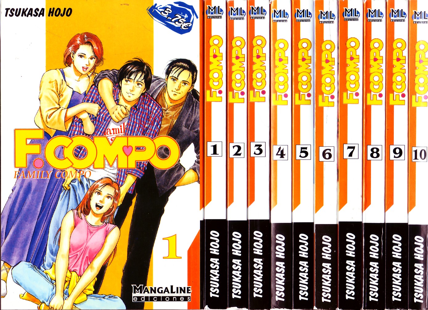 FAMILY COMPO VOLUMENES DEL 1 AL 10 (10 TOMOS)