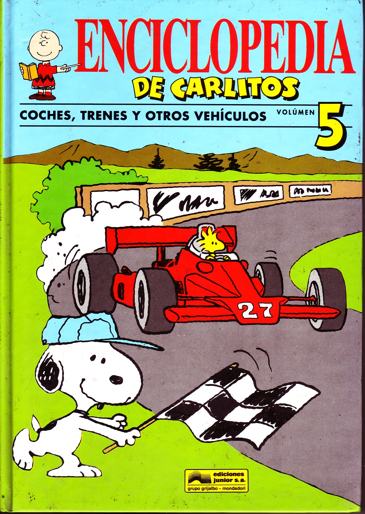 ENCICLOPEDIA DE CARLITOS VOL 5 COCHES, TRENES Y OTROS VEHICULOS.