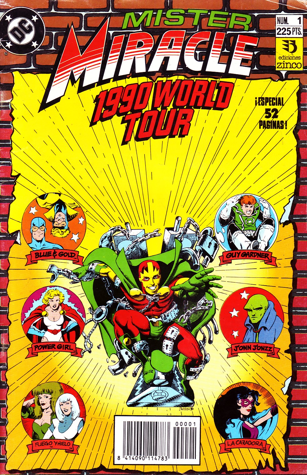 MISTER MIRACLE 1990 WORLD TOUR