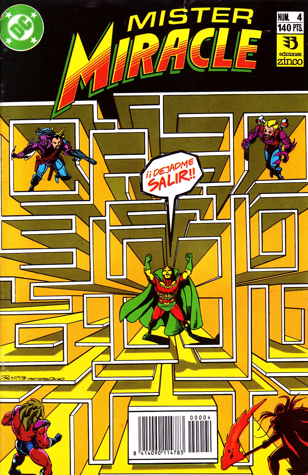 MISTER MIRACLE NUM 4